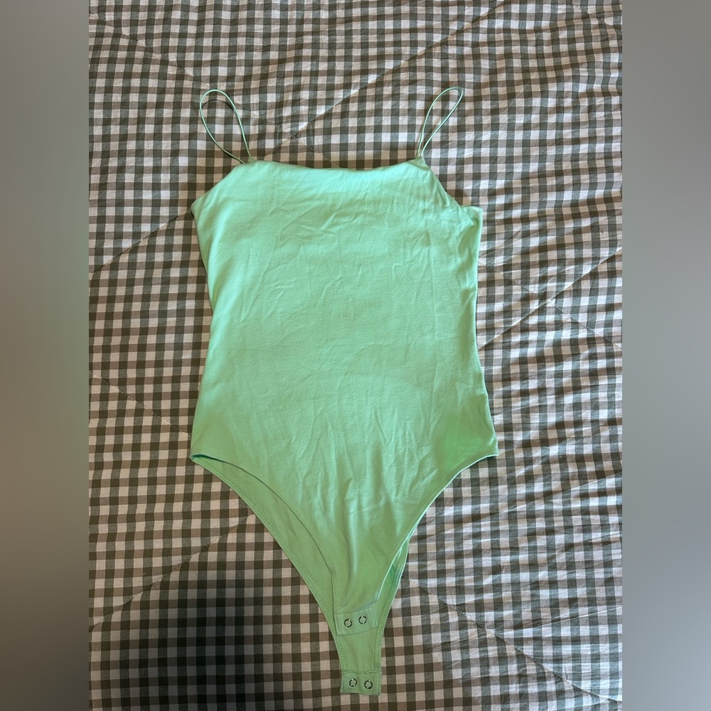 Wild Fable Light Green Body Suit